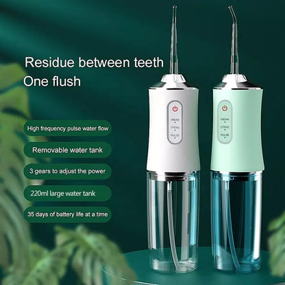 Oral Irrigator Portable Dental Water Flosser Cleaner