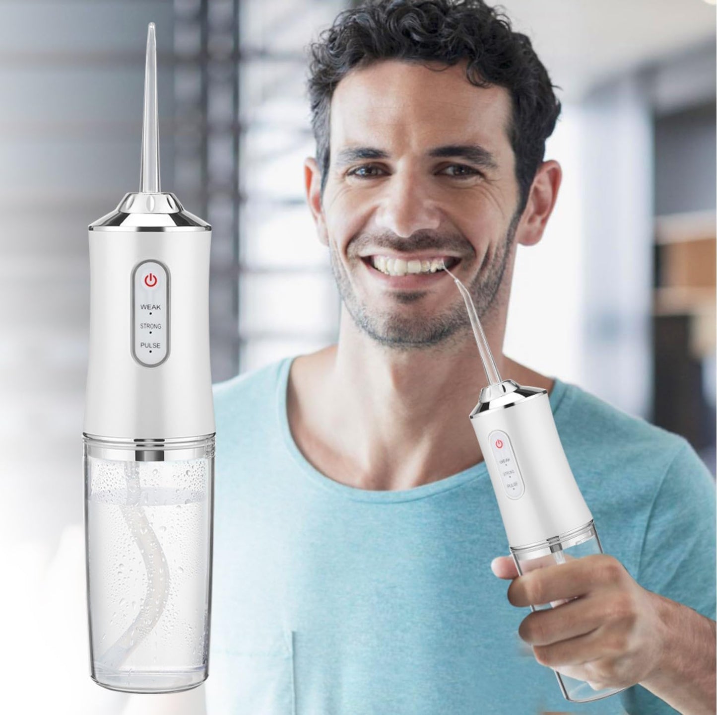 Oral Irrigator Portable Dental Water Flosser Cleaner